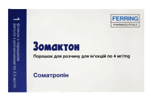 Зомактон порошок для инъекций 4мг + растворитель №1